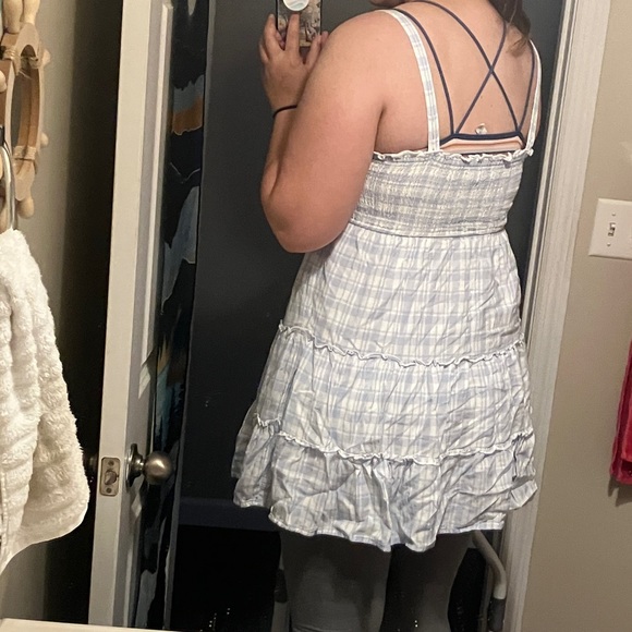 Hollister Light Blue Mini Dress - Picture 12 of 12